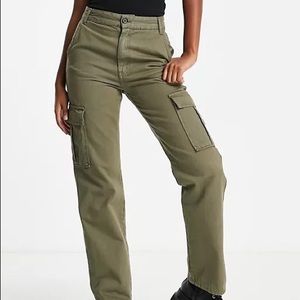 Stradivarius Straight Leg Cargo Pants